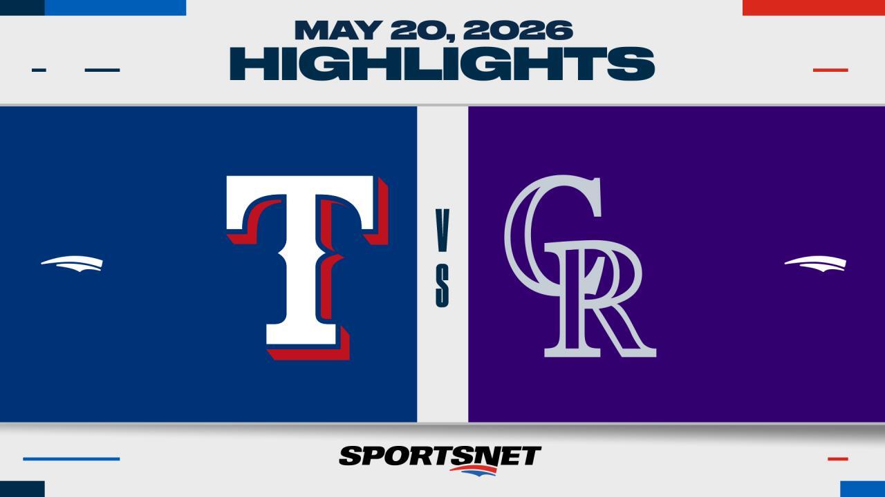 Mlb Highlights Rangers 5 Rockies 4