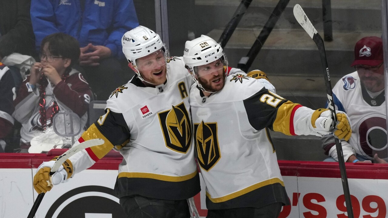Golden Knights Eichel Rifles Home Sharp Angle Snipe To Even The Score Late