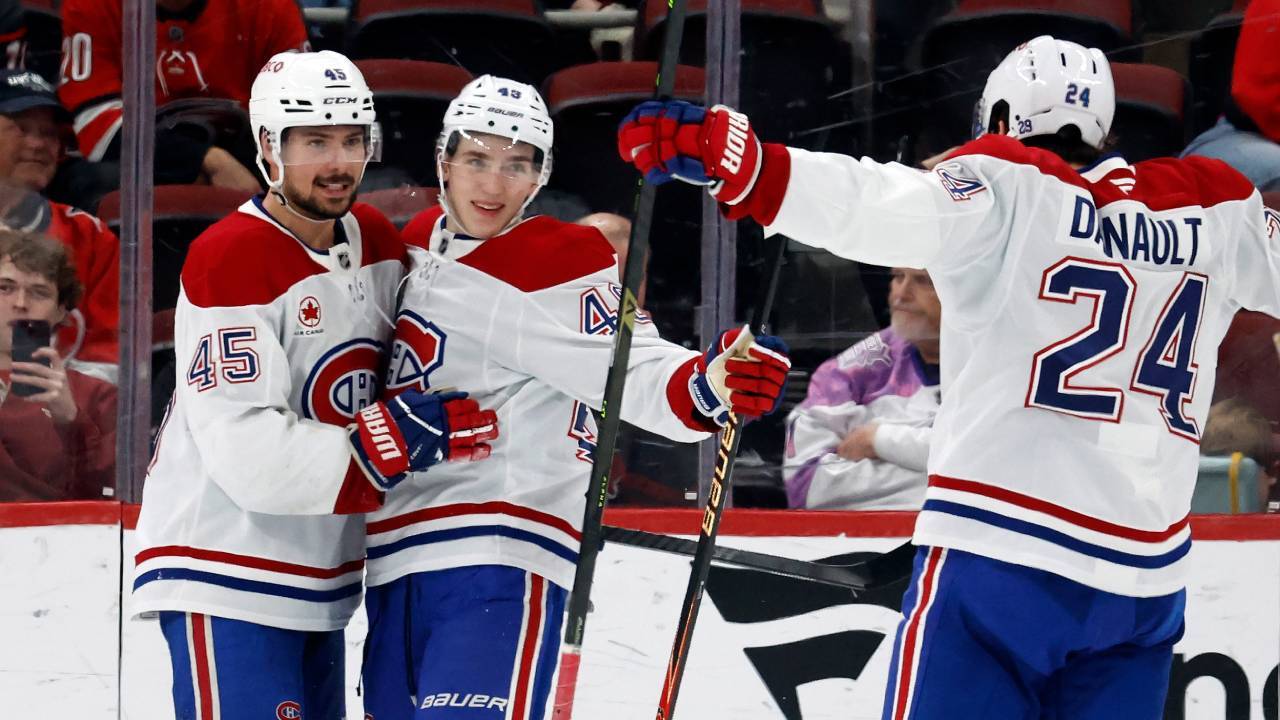 ‘He drives our room’: Hutson praises Danault’s leadership with Canadiens