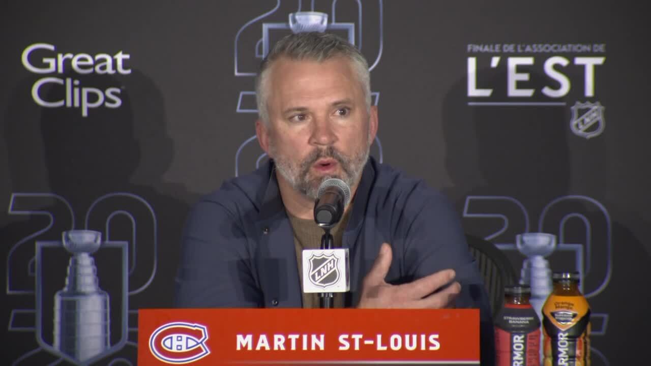 ‘We wanna do it for them so bad’: St. Louis on Canadiens’ pressure at home