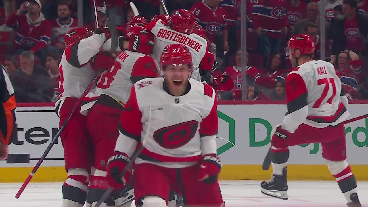 Gotta See It: Svechnikov calls game for Hurricanes with overtime winner