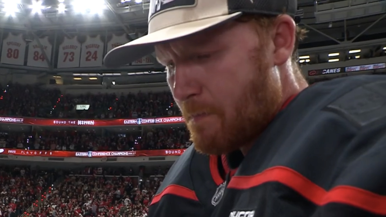 Andersen om Hurricanes-stödet: "Vi är en familj"