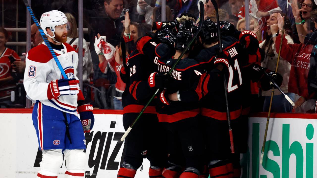 Hurricanes djup blev för mycket för Canadiens i östra finalen