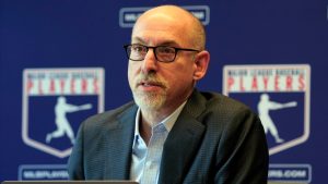 Attorney Bruce Meyer, the current interim executive director of the Major League Baseball Players Association. (Richard Drew/AP)