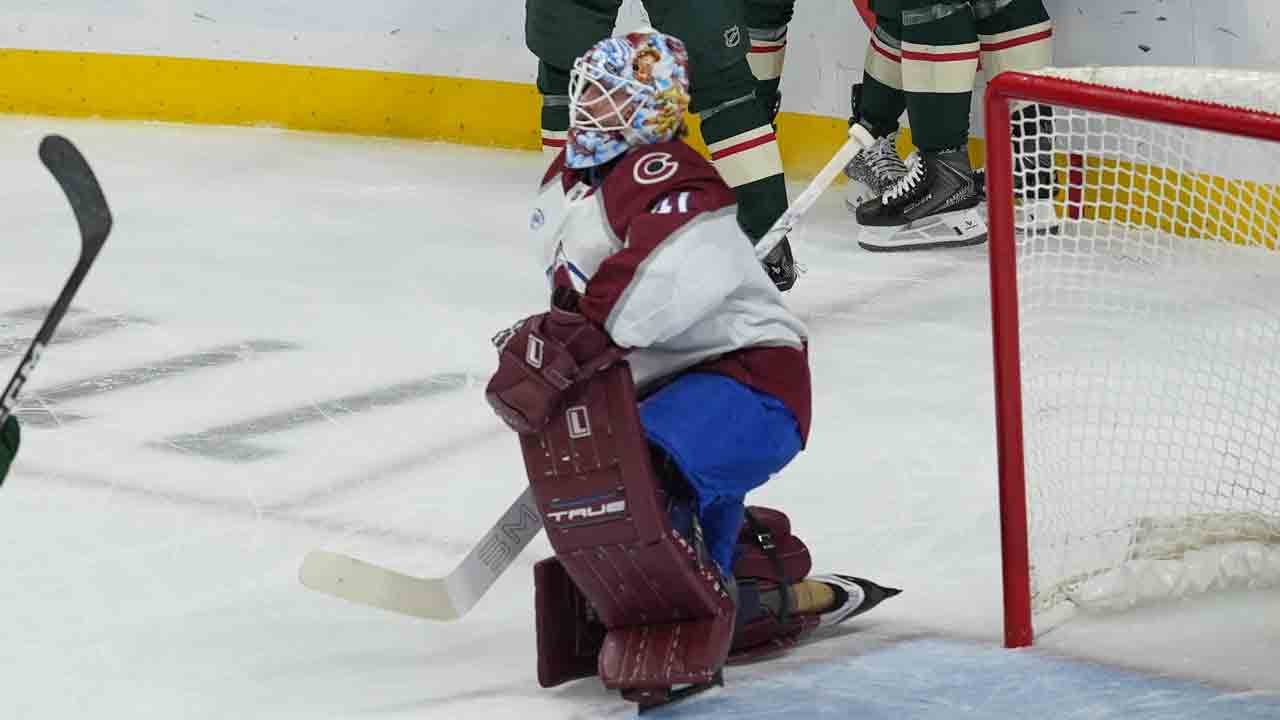 Wild chase Avalanche’s Wedgewood in second period of Game 3