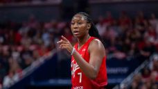 Aliyah Boston scores 24 as Fever beat Fire without Caitlin Clark