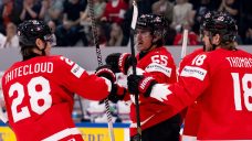 Scheifele completes hat trick in OT as Canada edges Norway at worlds