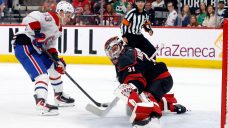 Canadiens score fastest four goals to start a road playoff game in franchise history
