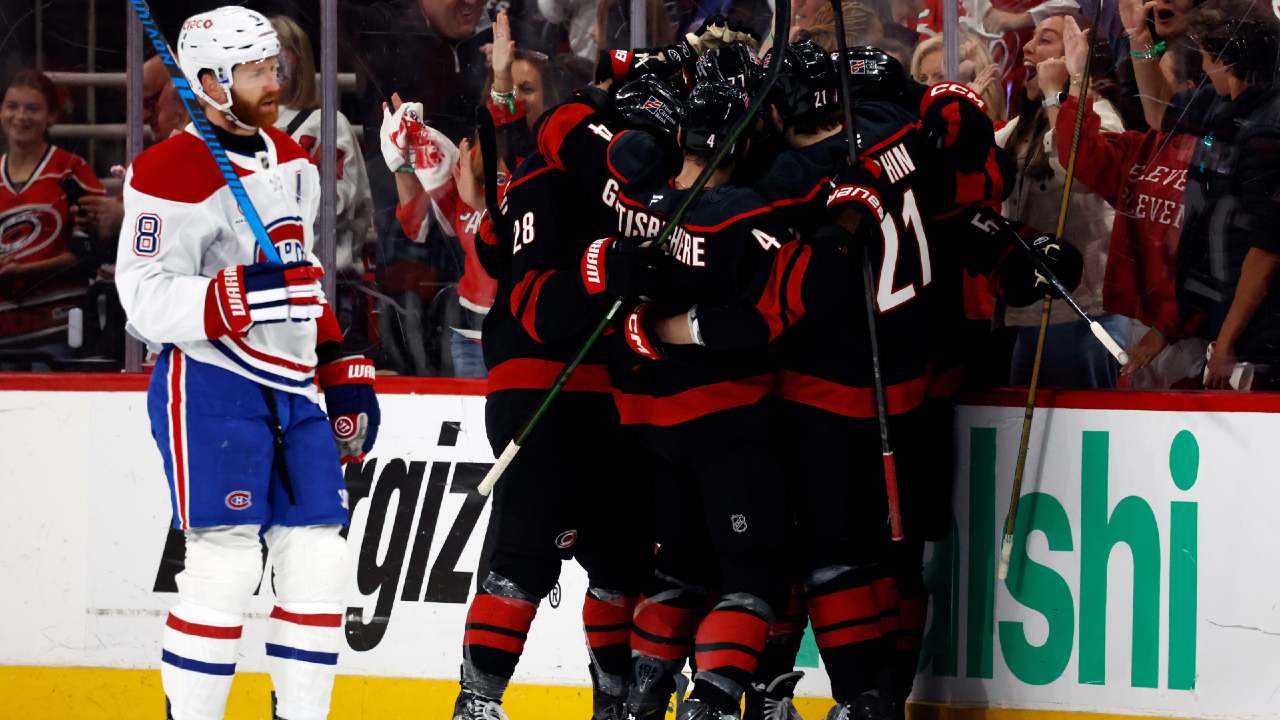  Hurricanes defeat Canadiens in Game 5 to advance to Stanley Cup Final