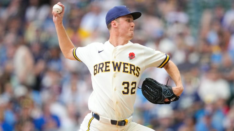 Milwaukee Brewers pitcher Jacob Misiorowski throws during the sixth inning of a baseball game against the St. Louis Cardinals, Monday, May 25, 2026, in Milwaukee. (AP Photo/Kayla Wolf)