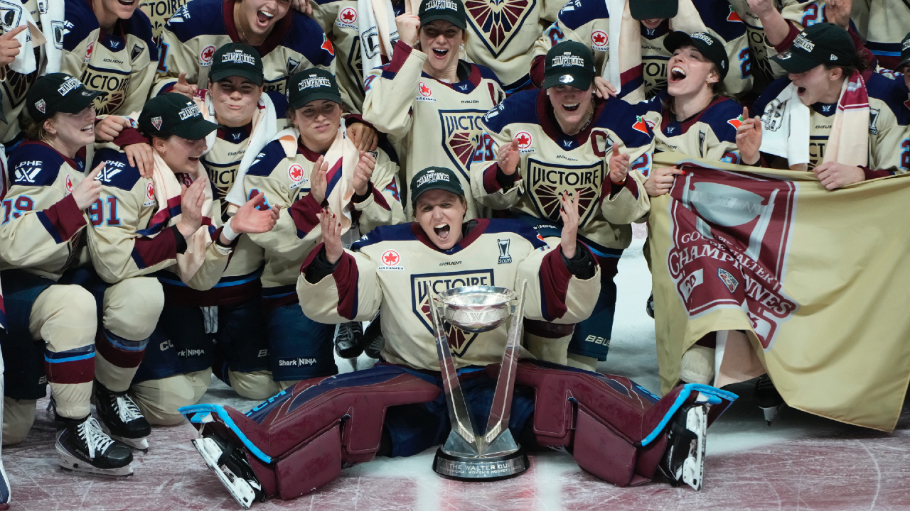 ‘We did it’: Poulin adds to legacy as Victoire win Walter Cup