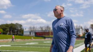 Toronto Argonauts defensive co-ordinator Greg Quick seen at practice in this undated photo. Greg Quick is in his third tenure with Toronto Argonauts. (Handout — Toronto Argonauts/CP)