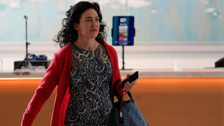 Carlie Irsay-Gordon, owner and CEO of the Indianapolis Colts, arrives at the NFL owners' meetings Tuesday, May 19, 2026, in Orlando, Fla. (John Raoux/AP)