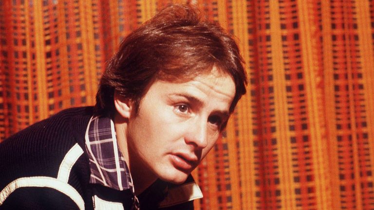 Formula One driver Gilles Villeneuve speaks during an interview in Montreal in an Oct. 3, 1977 file photo. A bronze statue honouring a Quebec Formula One racing legend in a small Quebec community was stolen from its place in front of a museum dedicated to the driver, and now it's racing against the clock to retrieve the artwork before thieves may be melt down for cash. (CP/Staff)