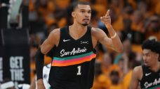 Spurs’ Wembanyama breaks record for blocks in playoff game