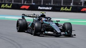 Kimi Antonelli of Italy makes a turn during practice for the Canadian Formula One Grand Prix at the Circuit Gilles Villeneuve in Montreal, Friday, May 22, 2026. (Adam Hunger/AP)