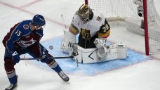 Carter Hart ‘zeroed in’ as Golden Knights win opener over Avalanche