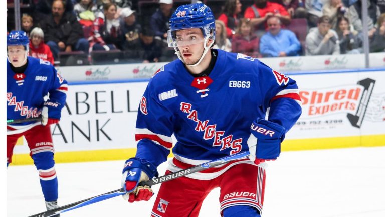Christian Humphreys of the Kitchener Rangers. (Natalie Shaver/OHL Images)