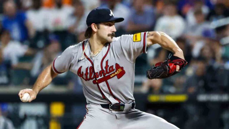 St. Louis Cardinals' Spencer Strider (99) pitches during first inning of a baseball game against the New York Mets Friday, June 12, 2026, in New York. (Eduardo Munoz Alvarez/AP)