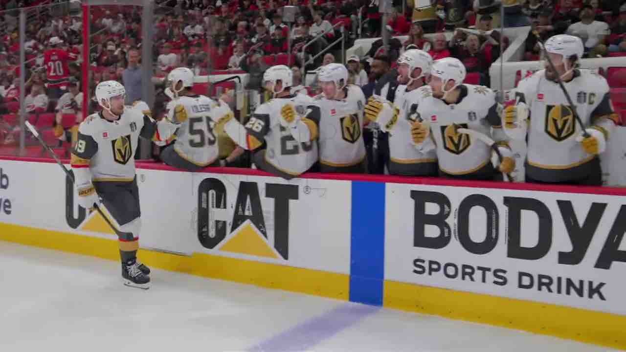 Barbashev kvitterade tidigt i andra perioden i Stanley Cup-finalens första match