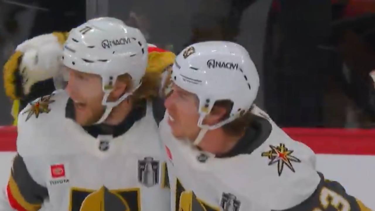 William Karlsson sköt Vegas till ledning i Stanley Cup-finalens första match