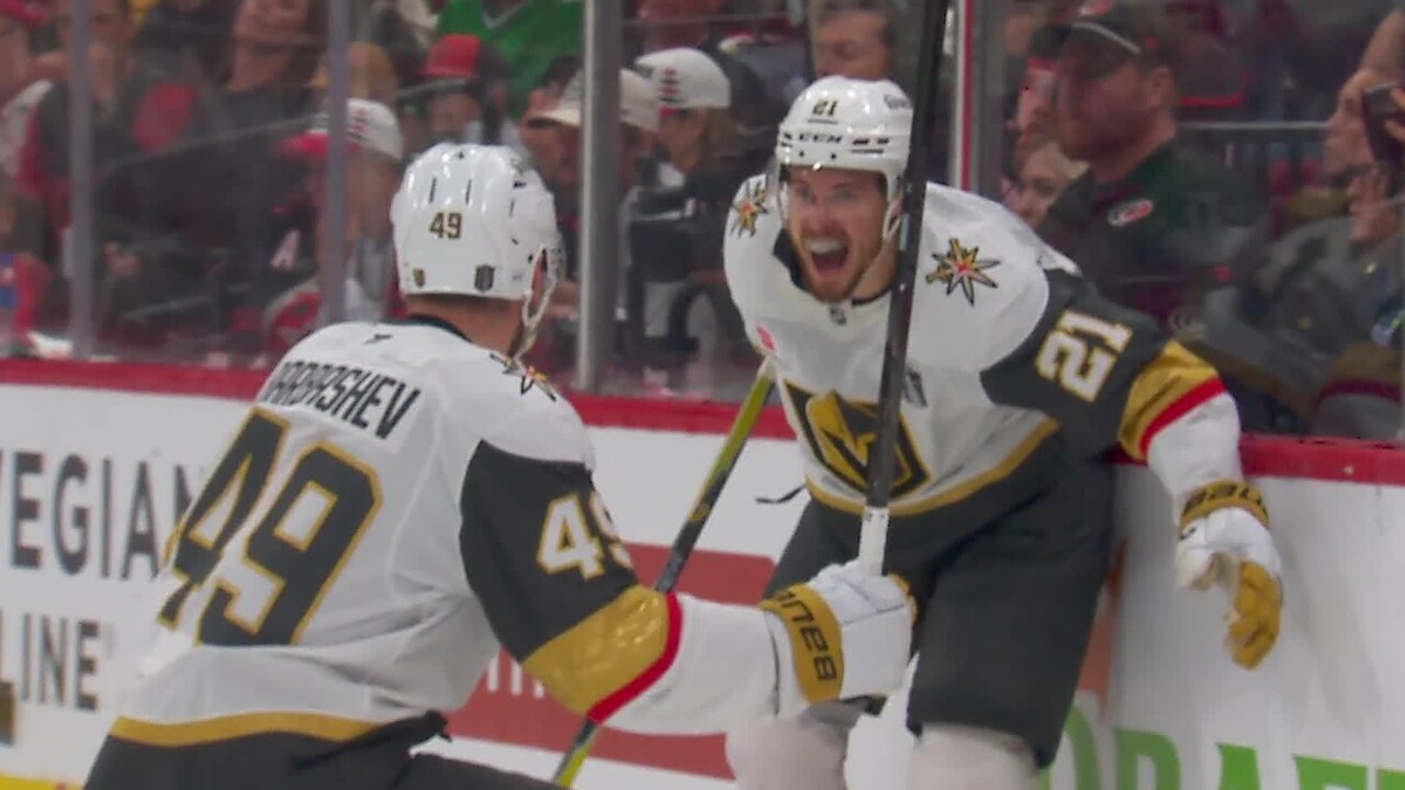 Theodore hittade Howden – Vegas tog ledningen i tredje perioden i Game 1