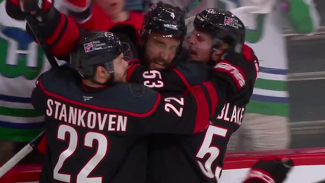 Gostisbehere kvitterade sent i tredje perioden i Stanley Cup-finalens första match
