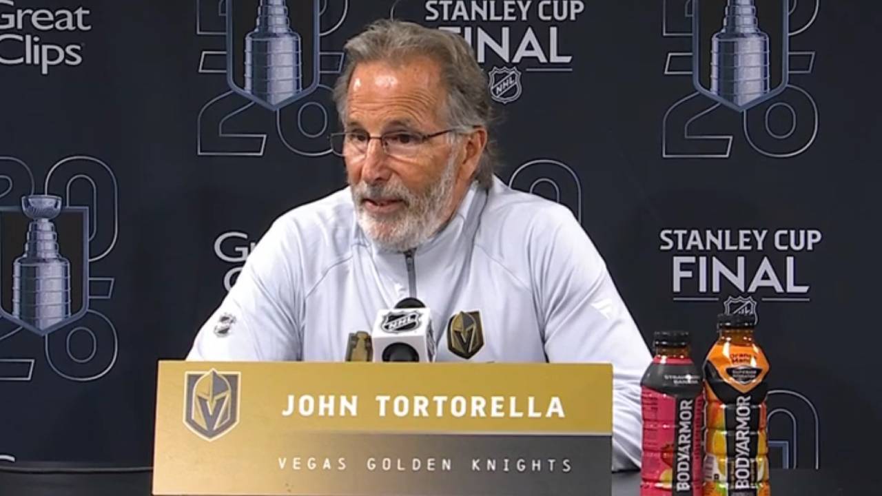 Tortorella efter Game 1: "Vi har turen på vår sida" – kräver mer av Vegas