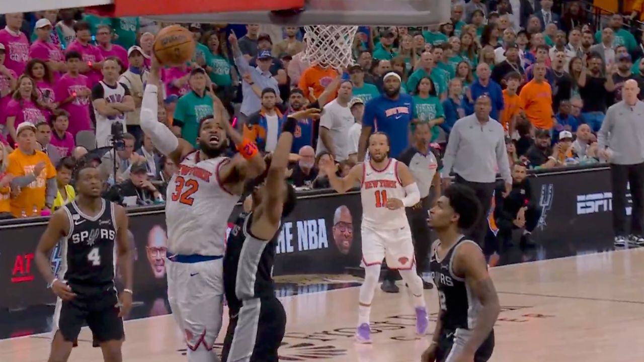Towns' Offensive Rebounding Surfaces a Finals Mismatch for Knicks Against Spurs