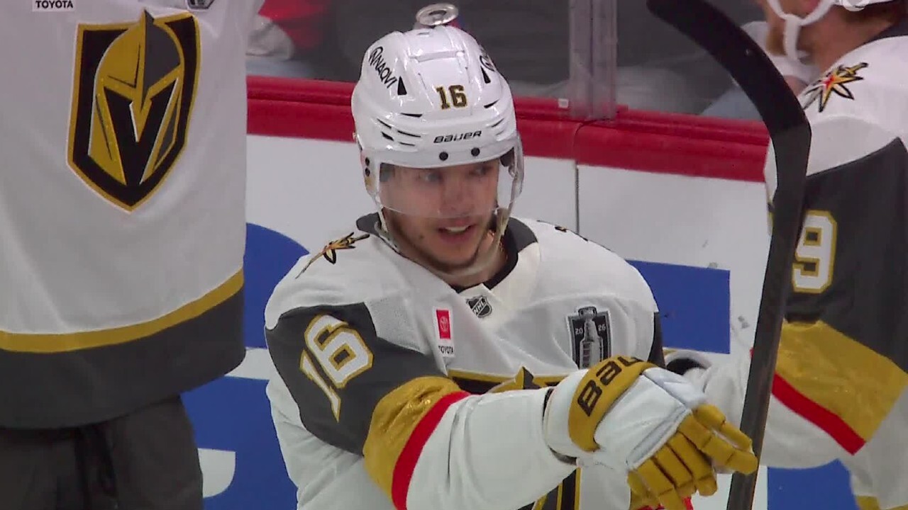 Dorofeyev tryckte dit Eichel-passning i powerplay i Game 5 av Stanley Cup-finalen