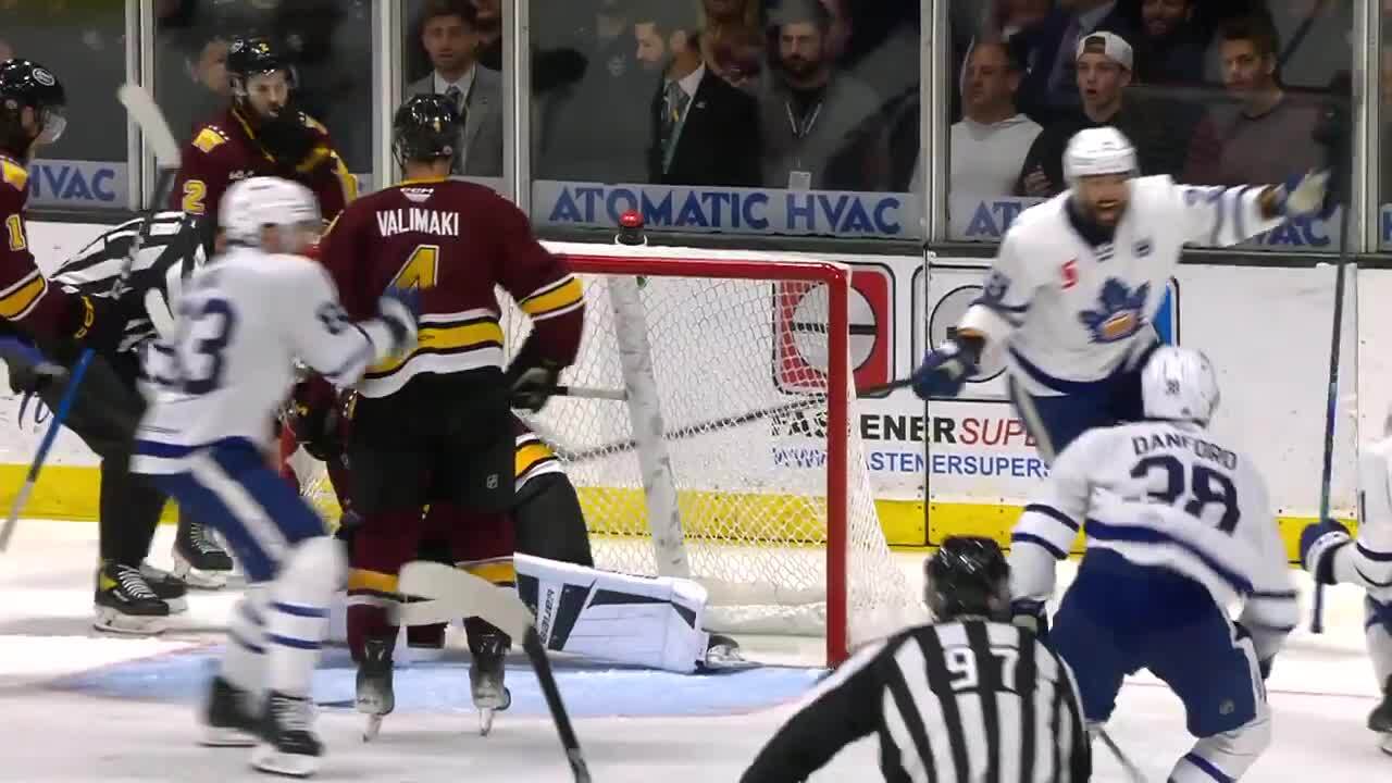 Logan Shaw avgjorde i förlängning – Marlies vann match 2 i Calder Cup-finalen