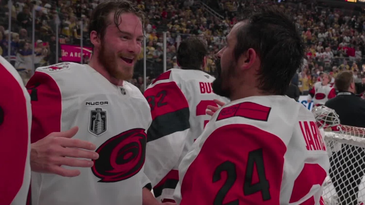 Carolina Hurricanes vinner Stanley Cup efter 3-0 i match sex mot Vegas