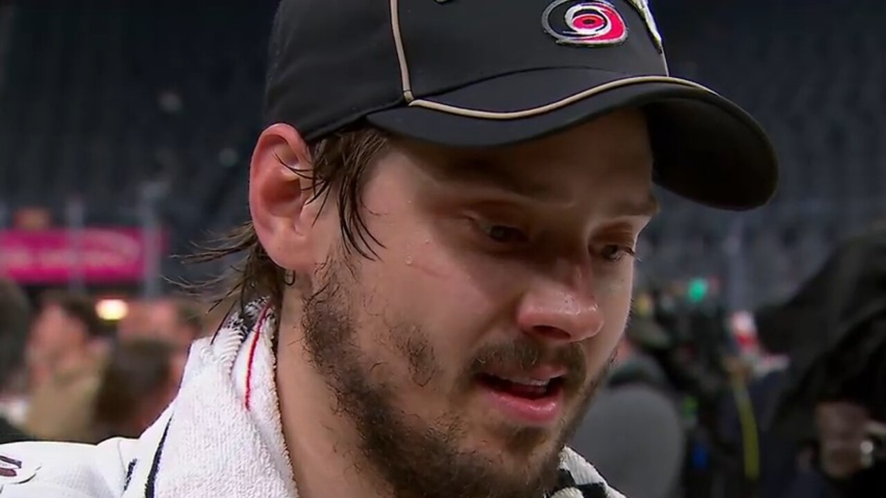 Sebastian Aho om Hurricanes Stanley Cup-triumf: "Allt slit är värt det"