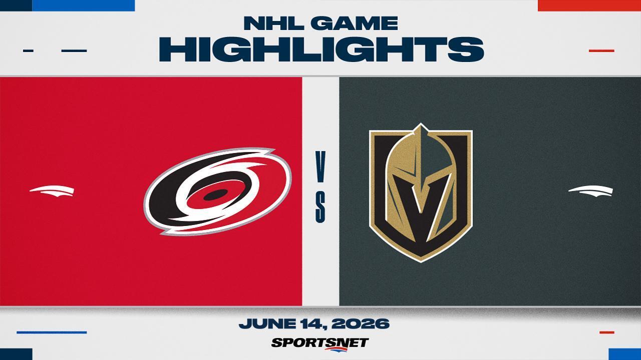 Carolina Hurricanes vinner Stanley Cup efter 3-0 mot Vegas i match 6