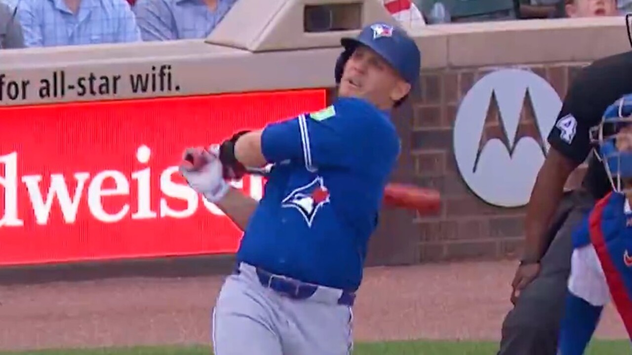 Blue Jays Varsho Blasts Three Run Homer In Return From Injury
