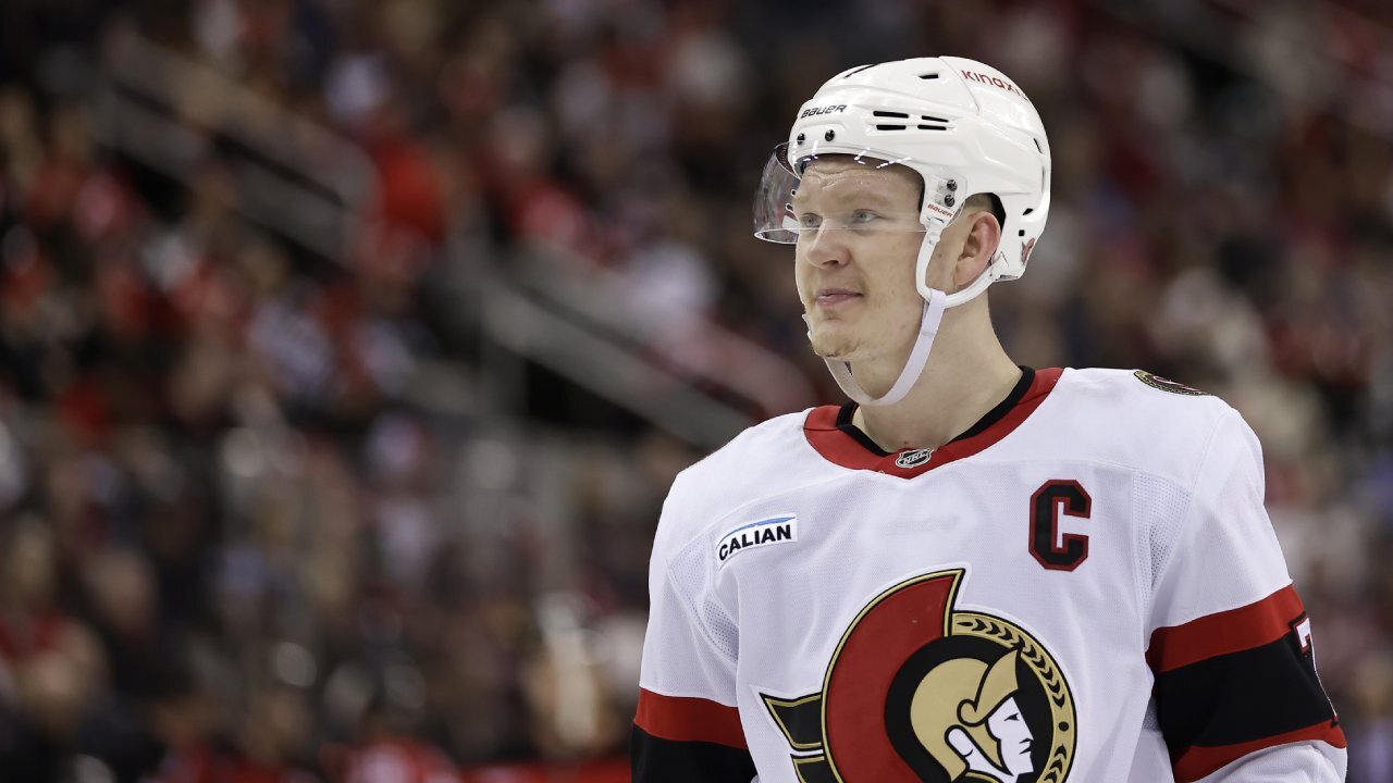 Brady Tkachuk tackar Ottawa Senators efter åtta år i klubben