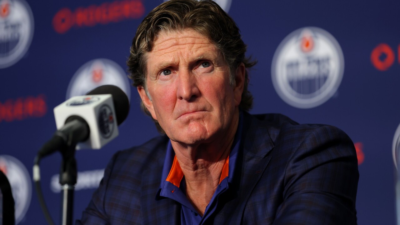Mike Babcock presenterad som ny tränare i Edmonton Oilers
