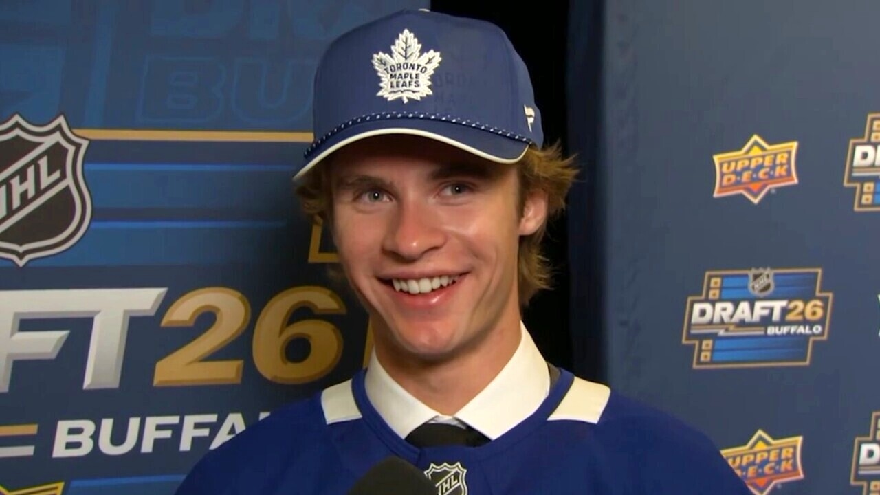 Gavin McKenna draftad etta av Maple Leafs – "En speciell plats"