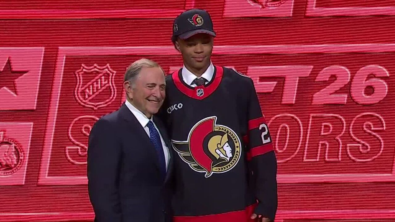 Ottawa Senators valde Jaxon Cover som 32:a val i NHL-draften 2026