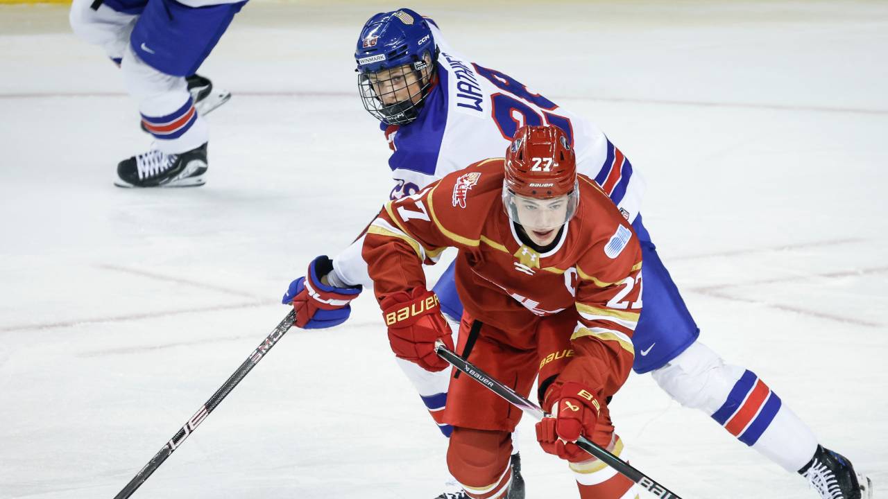 Canucks GM öppnar för att drafta Caleb Malhotra – sonen till nya tränaren
