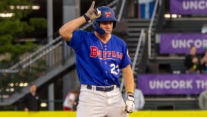 Sean Keys. (Photo credit: Buffalo Bisons)