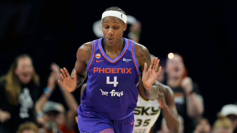 Phoenix Mercury center Natasha Mack. (Ross D. Franklin/AP)