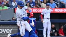 Blue Jays infielder Luis Urias exits against Cubs with quad injury