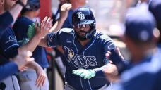 Caminero homers, Rays avoid sweep with victory over Angels