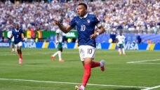Kylian Mbappe moves into tie for third on World Cup goals list