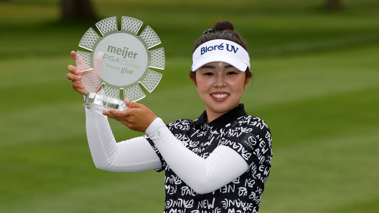 Yamashita wins Meijer LPGA Classic playoff after Woad lips out three-footer in regulation