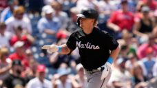 Stowers homers twice, drives in five runs to power Marlins past Phillies