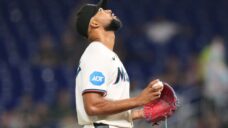 Alcantara sets Marlins’ career strikeouts record in win over Rangers