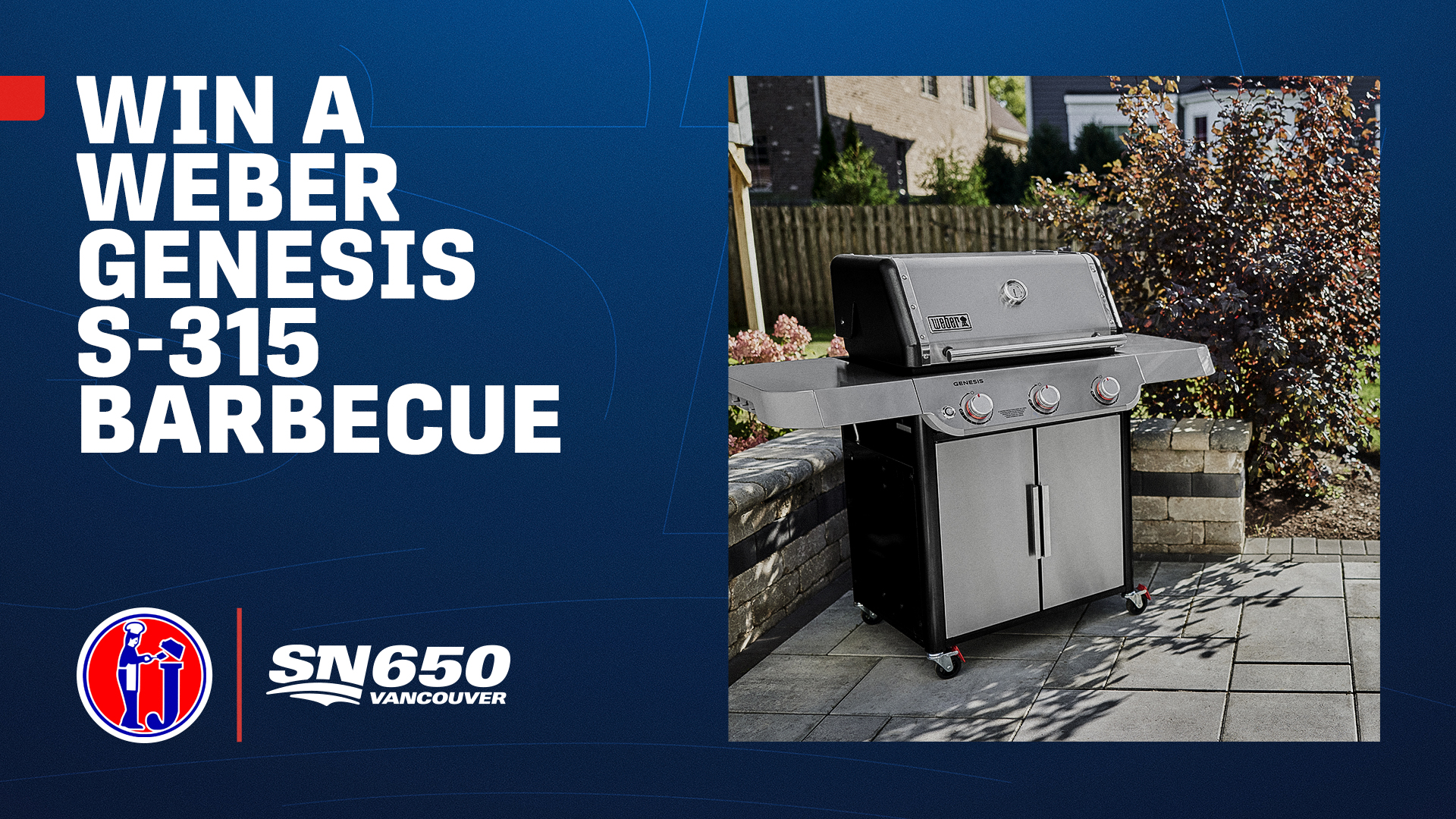 Win a Weber Genesis barbecue!