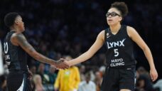 Olivia Miles sets WNBA rookie record with eight threes as Lynx beat Valkyries